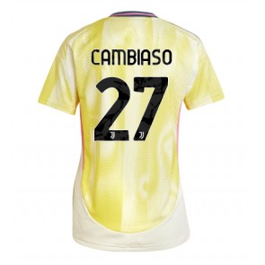 Juventus Andrea Cambiaso #27 Udebanetrøje Dame 2024-25 Kort ærmer